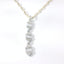 Two Tone Gold Drop Pendant 165-00444