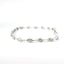 14K White Gold Natural Diamond Bracelet