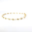 14K Yellow Gold and Diamond Bracelet