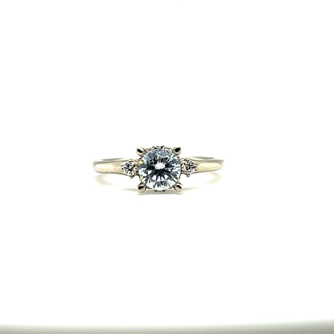 Lily 3-Stone Diamond Engagement Ring