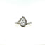 Lotus Pear Halo Diamond Engagement Ring