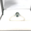Natural Alexandrite and Diamond Three Stone Ring 201-00370