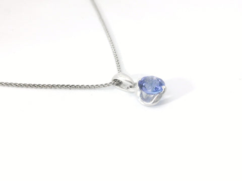 Tanzanite Solitaire Pendant 230-02291