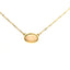 14KT YELLOW GOLD OPAL NECKLACE 230-02426