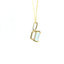 14KT YELLOW GOLD AQUAMARINE PENDANT WITH DIAMOND ACCENTED BAIL AND GALLERY 230-02454