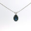 WHITE GOLD SAPPHIRE PENDANT 231-00262