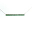 14KT WHITE GOLD TSAVORITE AND DIAMOND NECKLACE 230-002457