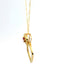 14KT YELLOW GOLD GEOMETRIC RUBY AND DIAMOND NECKLACE 231-00309
