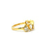 14KT YELLOW GOLD PEAR SHAPE DIAMOND BAND 130-01719