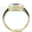 Amethyst Halo Ring 200-04209