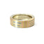 6.5MM 14KT WHITE GOLD, 14KT YELLOW GOLD, 14KT ROSE GOLD, PALLADIUM 500 AND STERLING SILVER MOKUME GANE RING