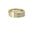6.5MM 14KT WHITE GOLD, 14KT YELLOW GOLD, 14KT ROSE GOLD, PALLADIUM 500 AND STERLING SILVER MOKUME GANE RING