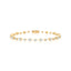 KWIAT 18KT Starry Night Alternating Diamond Line Bracelet B-15647-0-DIA-18KY