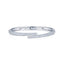 KWIAT 18KT Cobblestone Bypass Bangle with Pavé Diamonds B-19619-0-DIA-18KW