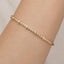 KWIAT 18KT Mixed Round Diamond Bangle Bracelet B-19629-0-DIA-18KY