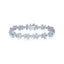 KWIAT Platinum American Beauty Cluster Bracelet with Diamonds B-19626-0-DIA-PLAT