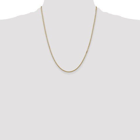 14K 1.5mm 22 Inch Box Chain