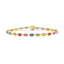 Bassali 14kt Yellow Gold Multi Color Sapphire Bracelet BR16861DMS