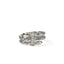 John Hardy Spear Triple Tier Ring, Gold, Sterling Silver, Diamonds RZZP986812DI