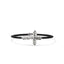 John Hardy Icon 50 Bracelet, Sterling Silver, Leather, 3MM BU97219BL
