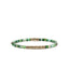John Hardy Heishi Bracelet, Gold, Hardstones 4MM