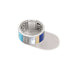 John Hardy Icon 50 Ring, Gold, Silver, Gemstones RMZS9009795MOPTQBM