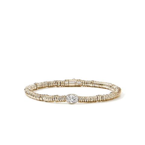 John Hardy JH Lovestruck™ Heishi Bracelet, Diamond, 1.0TCW