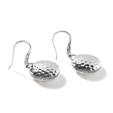 Palu Dot Drop Earrings, Sterling Silver