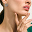 John Hardy Icon Link Earrings, Gold, Sterling Silver, 22MM EZZ98991