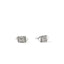 John Hardy Icon Stud Earrings, Sterling Silver, Diamonds, 5MM EBP972072DI