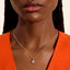 John Hardy Essential Heart Pendant Necklace, Gold, Diamonds, 1.5MM NGGX989732DI
