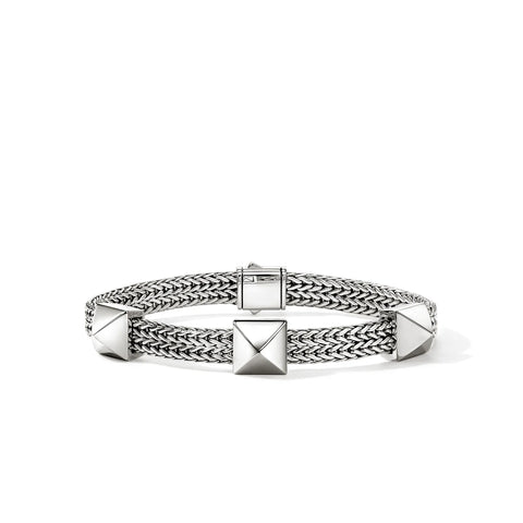 John Hardy Icon Stud Bracelet, Sterling Silver, 6MM BU98995