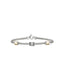 John Hardy Icon Stud Bracelet, Gold, Sterling Silver, Diamonds, 2.5MM 	BUZZP989972DI