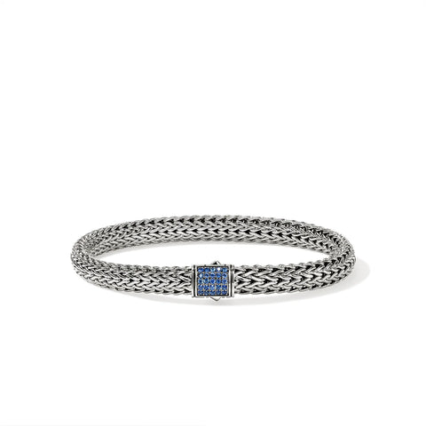 John Hardy Icon Bracelet, Sterling Silver, Gemstones, 6.5MM BUS9909044BSP