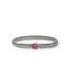 John Hardy Icon Bracelet, Sterling Silver, Gemstones, 6.5MM BUS9909044RB