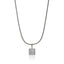 John Hardy Icon Stud Pendant Necklace, Sterling Silver, Diamonds, 2.5MM NBP972162DI