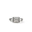 John Hardy Icon Stud Ring, Sterling Silver, Diamonds, 9MM RBP972022DI