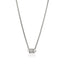 John Hardy Icon Stud Necklace, Sterling Silver, Diamonds, 1.5MM NBP972052DI