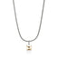 John Hardy Icon Stud Pendant Necklace, Gold, Sterling Silver, Diamonds, 2.5MM NZZP972162DI