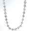 18KT WHITE GOLD PEAR SHAPE DIAMOND LINE NECKLACE 165-00492