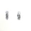 14KT WHITE GOLD 1.52CTW ROUND DIAMOND 3-STONE HOOPS KE37040R150-VJ