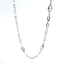 18KT WHITE GOLD MARQUISE STATION NECKLACE 165-00496