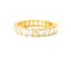 14KT YELLOW GOLD 3.12CTW EMERALD CUT ETERNITY BAND KR30842-EM-3.12-VJ