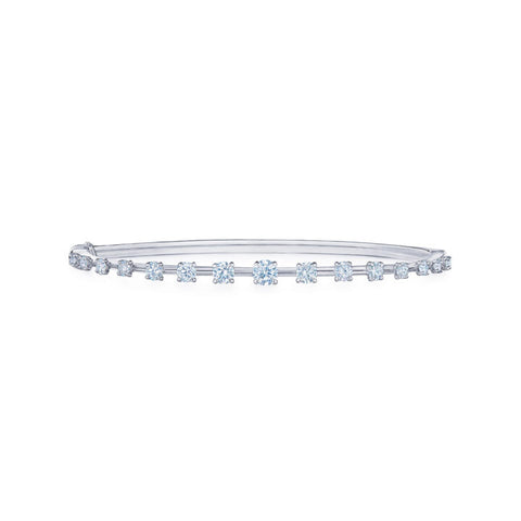 KWIAT 18KT Starry Night Diamond Bangle Bracelet B-19524-0-DIA-18KY