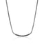 John Hardy JH Essential Pavé Necklace, Sterling Silver, Gemstones, 2.5MM