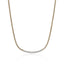 John Hardy JH Essential Pavé Necklace, Gold, Diamonds, 2.5MM NGGX986982DI