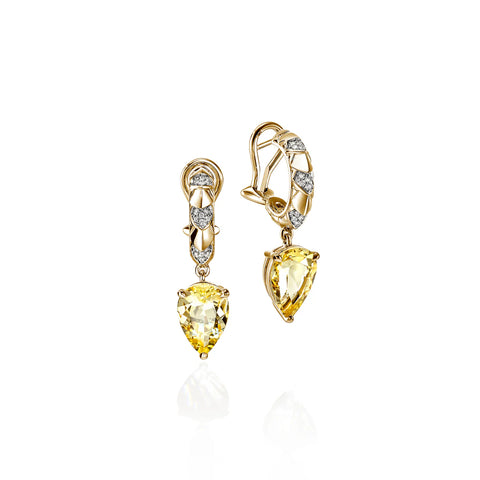 John Hardy Artisan Series Naga Drop Earring EGS604171YBDI