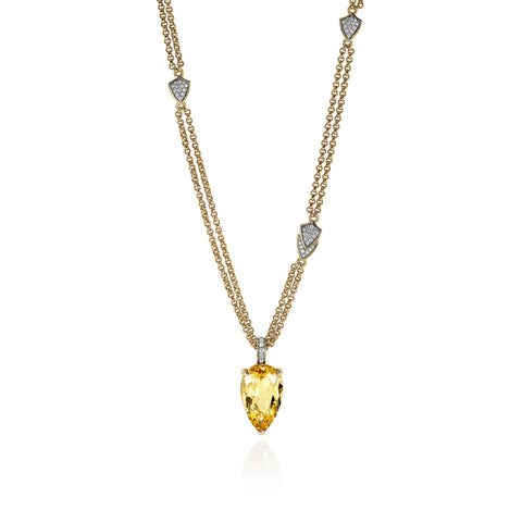 John Hardy Artisan Series Naga Pendant Necklace NGS604191YBDI
