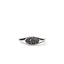 John Hardy Pebble Ring, Sterling Silver, Black Sapphire RBS9874774BLS