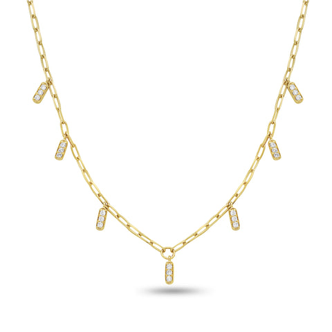 Bassali Sienna 14k Yellow Gold Necklace NK13913D